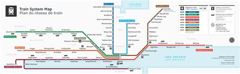 System Map Trip Planning Go Transit