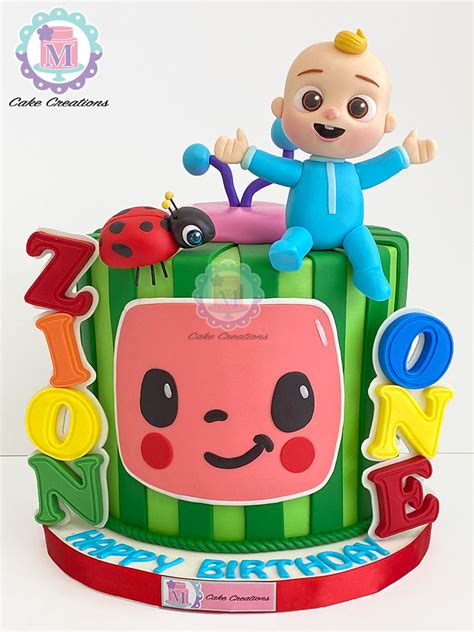 How To Make Baby Jj Of Cocomelon Cake Topper Artofit