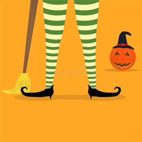 Wicked Witch Legs Stock Illustrations Wicked Witch Legs Stock