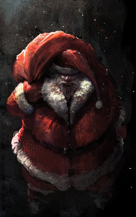 30 Creative Illustrations Of The Christmas Man Santa Claus Naldz