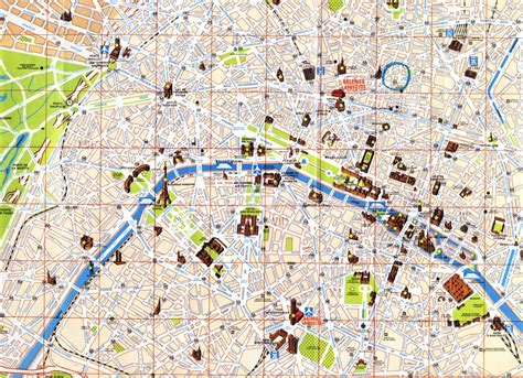 Turismo En Paris Mapa