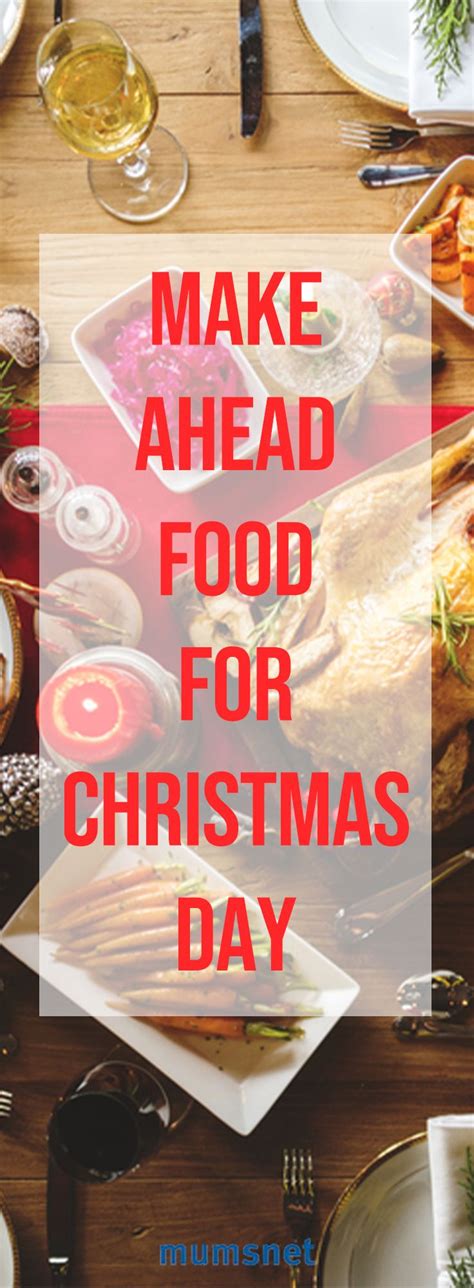 You can even print the grocery list below! Make ahead food for Christmas Day | Easy christmas dinner ...