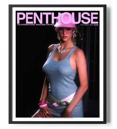 Penthouse Magazine October Cover Poster Justposters