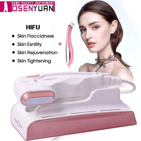 factory offer mini hifu ultrasonic rf antiaging skin lifting facial care machine home use