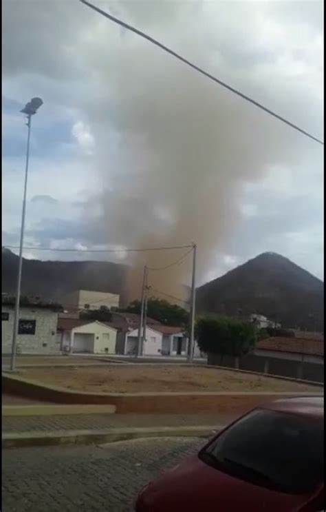 Mini tornado é registrado em município da região Seridó potiguar veja vídeo Blog A Fonte
