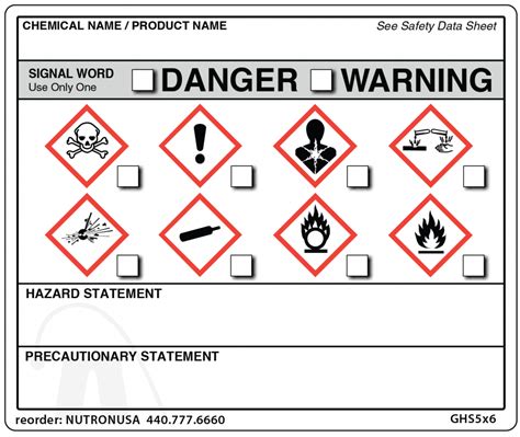 Ghs Labels Safety Signs From Key Signs Uk Riset