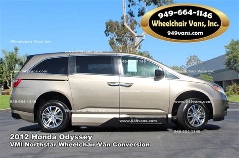 For Sale 2012 Honda Odyssey Vmi Northstar Wheelchair Van