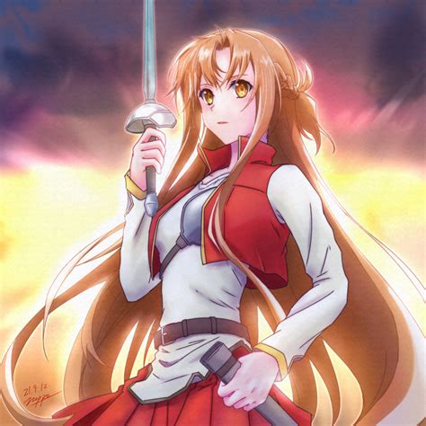 Yuuki Asuna Sword Art Online Zerochan Anime Image Board