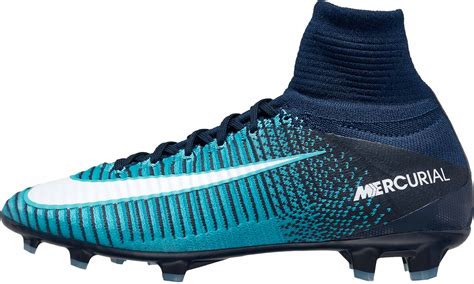 Nike Kids Mercurial Superfly V Fg Blue Soccer Cleats