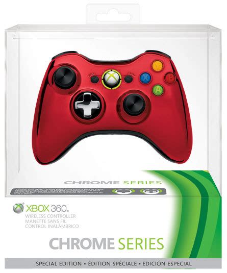 Xbox 360 Special Edition Chrome Series Wireless Controllers Ghzgr