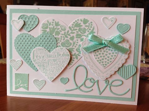 Katie And Nathans Engagement Card Valentines Cards Cards Handmade