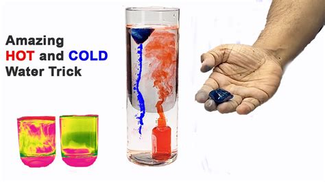 Hot And Cold Water Density Experiment Youtube