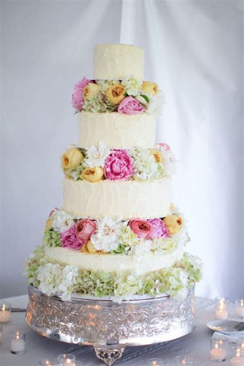 15 Lovely Spring Wedding Cake Decorating Ideas Style