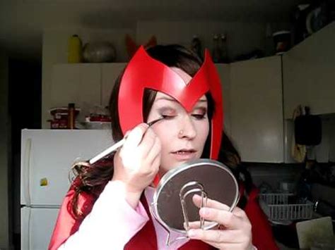 Scarlet Witch Make Up Tutorial YouTube