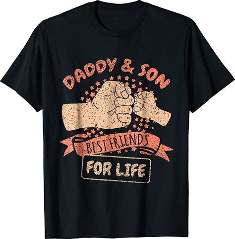 Father Son Fist Bump Best Friends For Life Matching T Shirt
