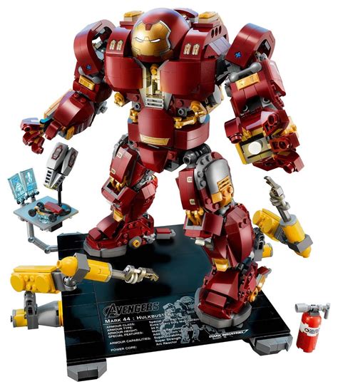 Check Out This Incredibly Cool Iron Man Hulkbuster Lego Playset