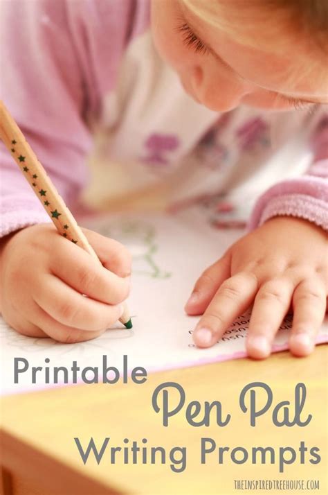 Printable Writing Prompts For Kids The Pen Pal Project Artofit