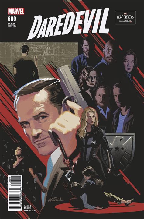 Daredevil 600 Agents Of Shield Road To 100 Cover Fresh Comics