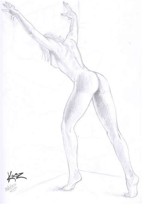 Sketch Anatomia Feminina N Nude Estudo De Anatomia F Flickr