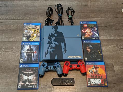 Sony Playstation 4 Uncharted 4 Restricted Edition Bundle 500gb Grey
