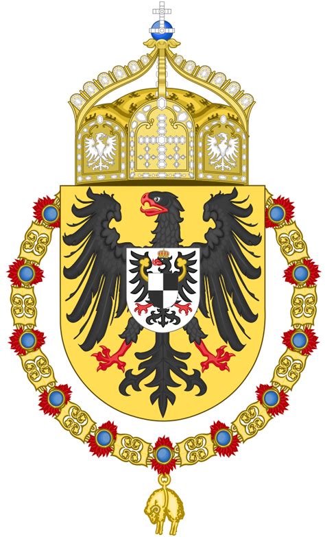 Imperial Coat Of Arms Of Germany Order Of The Golden Fleece Variant