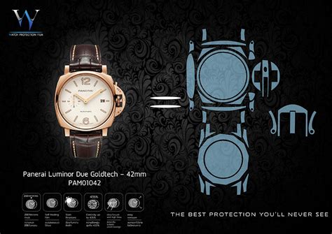 Panerai Luminor Due Goldtech 42mm Pam01042 Protection Film