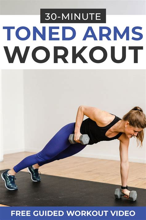 25 Minute Toned Arms Workout For Women Nourish Move Love