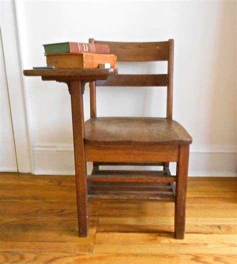 Vintage High School Classroom Desk And Chair Combo Circa 1960 Etsy