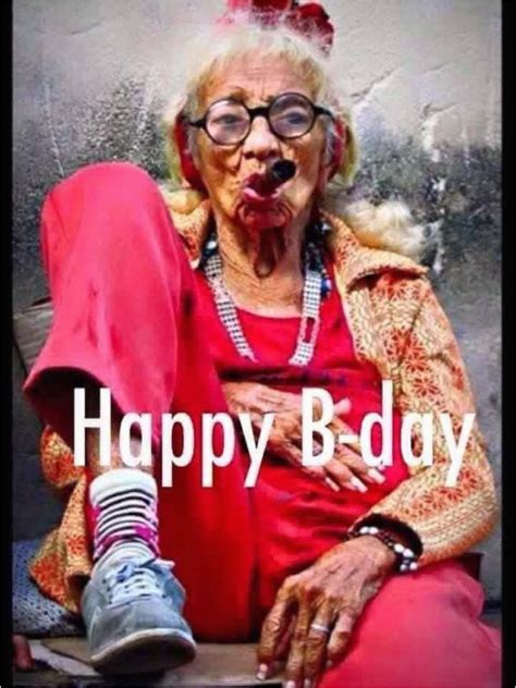 Funny birthday quotes quotes and sayings: Old Lady Birthday Meme | BirthdayBuzz