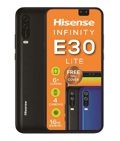Hisense Infinity E30lite 16gb Dual Sim Black Shop Today Get It