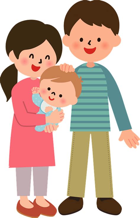Family Father Mother And Baby Clipart Free Download Transparent Png Creazilla