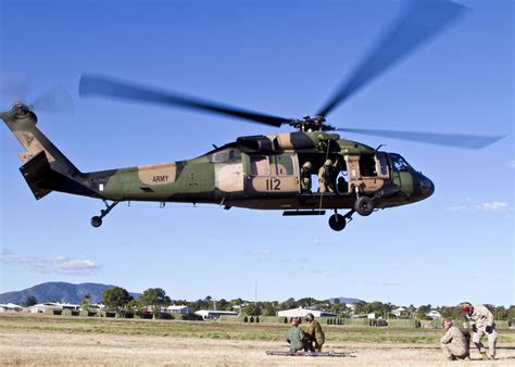 2011 Australian Army Sikorsky S 70 Black Hawk Conducting A Medical