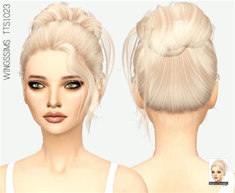 The Sims 3 Cc Hair Buns Twinktrue