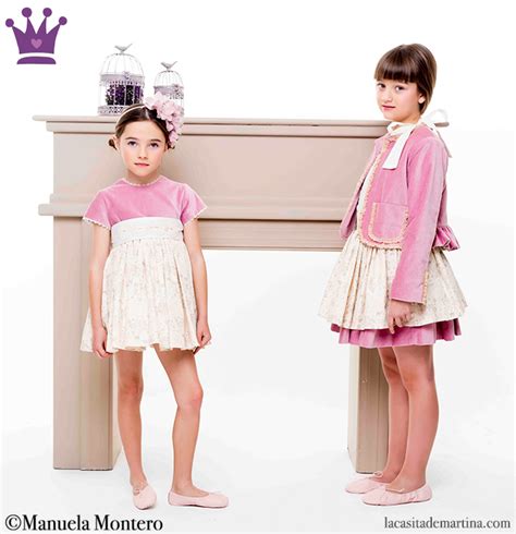 ♥ Manuela Montero Dulces Diseños De Moda Infantil Y Trajes De Primera