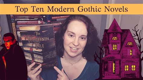 Gothtober Top Ten Modern Gothic Novels Youtube