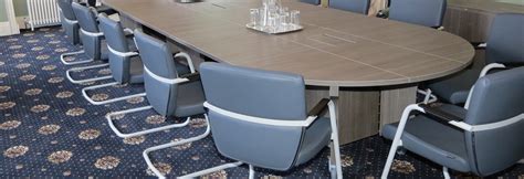 Grey Wood Folding Conference Table Fusion Executive Furniture