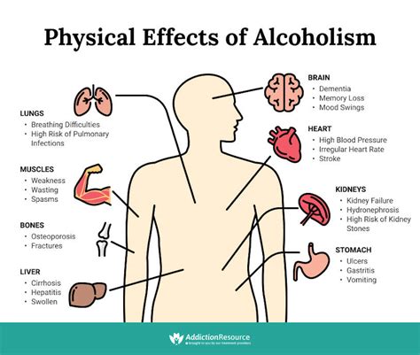 Effects Of Alcohol What Does Alcohol Do To Your Body Infographic Visualistan