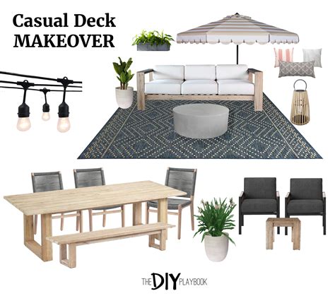 30 Large Deck Furniture Layout Ideas