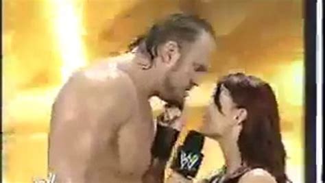 In Front Of Kane Lita Thanks Kisses Snitsky For Making Her Lose Baby
