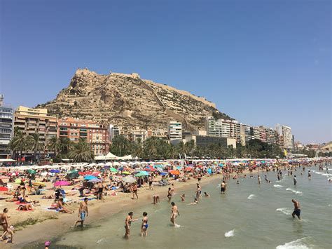 Alicante Beach Spain 🇪🇸 2017 Alicante Dolores Park Beach Travel