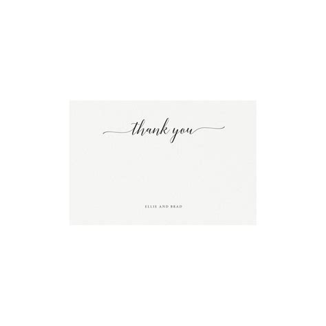 Adel Instant Printable Wedding Thank You Card Template 4x6 Etsy