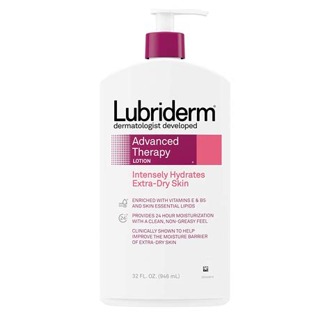 Lubriderm Advanced Therapy Fragrance Free Moisturizing Lotion With