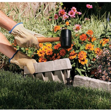 How to install landscape edging stones? Border Stone Edging - from Sporty's Tool Shop