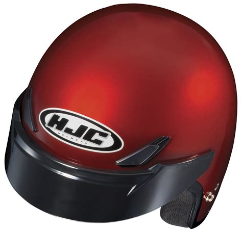 Hjc Adult Cs 5n Solid Wine Red 34 Open Face Motorcycle Helmet Dot Ebay