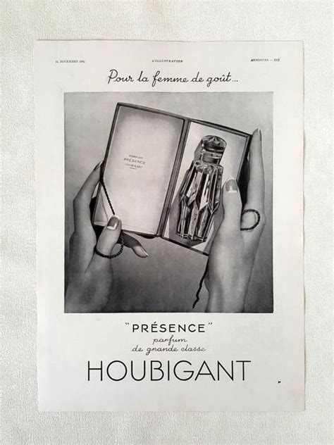 1934 French Magazine Ad T Pack Presence Perfume By Etsy Vintage