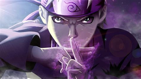 Purple Naruto Uzumaki Live Wallpaper In 2020 Cool Anime Wallpapers