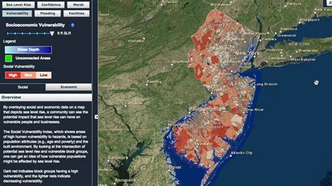 New Jersey Flooding Map ~ Heavy Continues To Drench N J Sparking