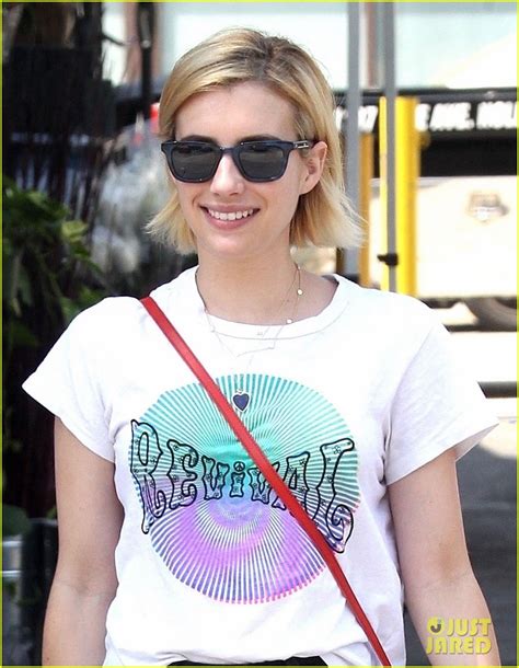 Emma Roberts Flaunts Her Fun Style While Out And About In La Photo