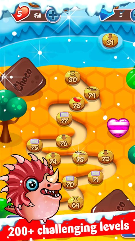Candy Mania Candy Gummy Bears Yummy Crush Match 3 Game