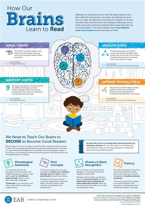 How Our Brains Learn To Read K 12 Research Eab